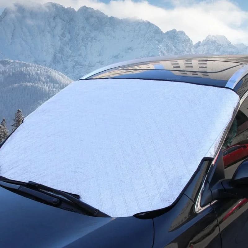 Protecție compactă pentru parbriz NimbusGuard, pentru sedanuri, SUV-uri și camionete, pentru protecție în orice anotimp