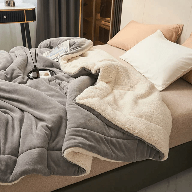 CozyNest Soft Flannel Fleece Blanket For Cozy Home Warmth And Security