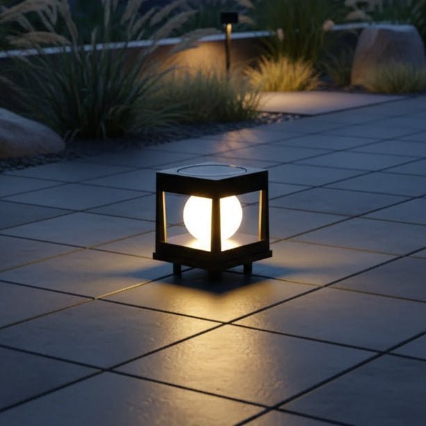LumaPath Automatic Solar Path Light For Gardens Dusk To Dawn No Wiring Weatherproof