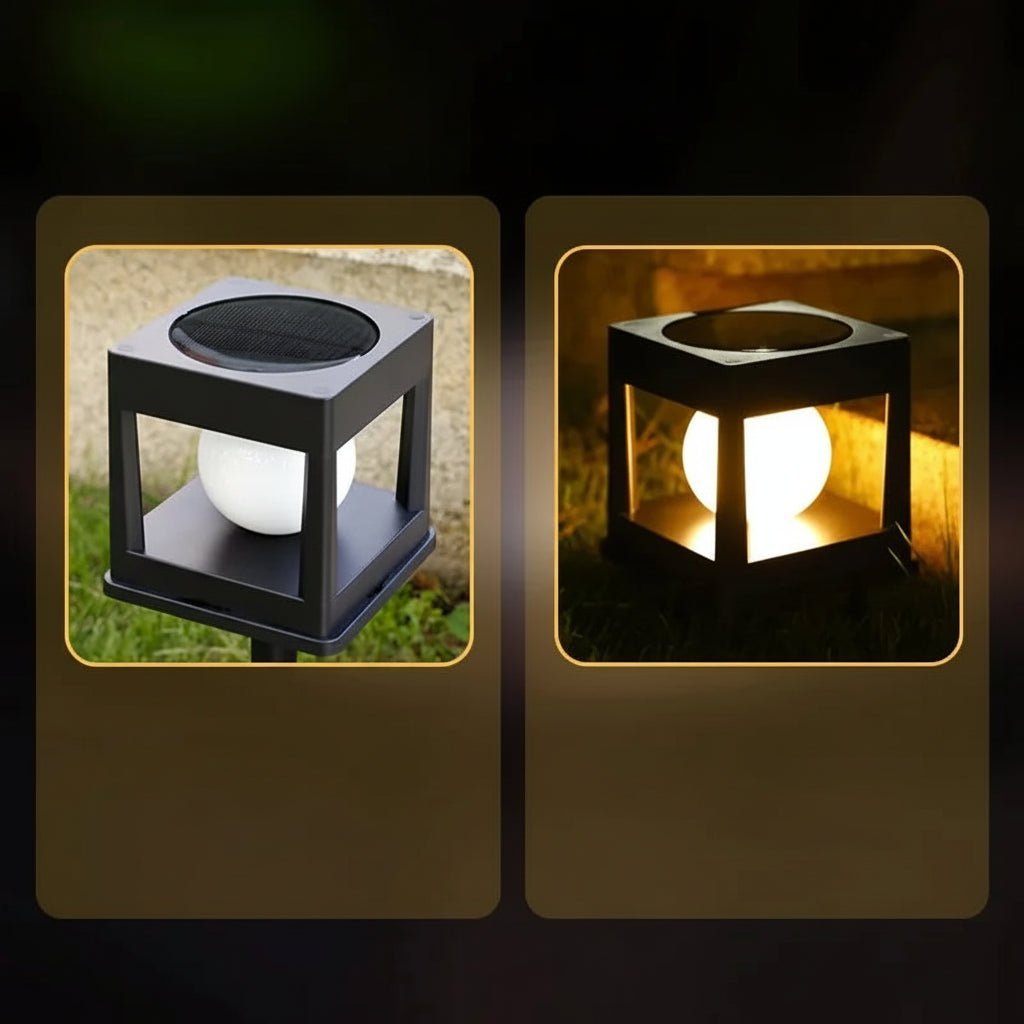 LumaPath Automatic Solar Path Light For Gardens Dusk To Dawn No Wiring Weatherproof