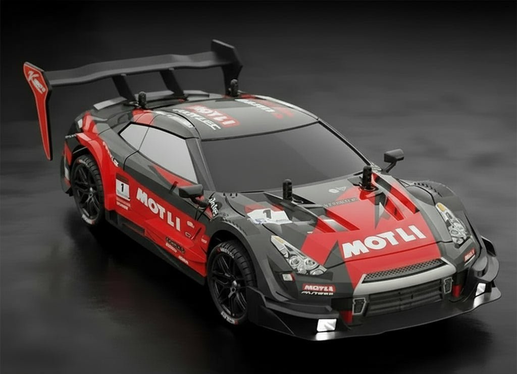 DriftPulse 4WD-Drift-RC-Auto mit realistischen Details und 2,4-GHz-Steuerung für RC-Fans