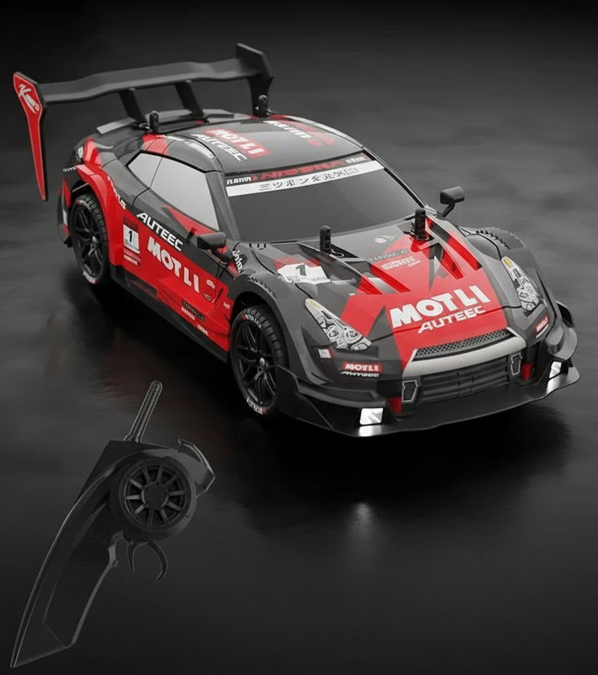 DriftPulse 4WD-Drift-RC-Auto mit realistischen Details und 2,4-GHz-Steuerung für RC-Fans