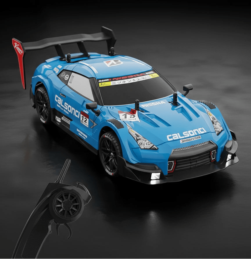 DriftPulse 4WD-Drift-RC-Auto mit realistischen Details und 2,4-GHz-Steuerung für RC-Fans