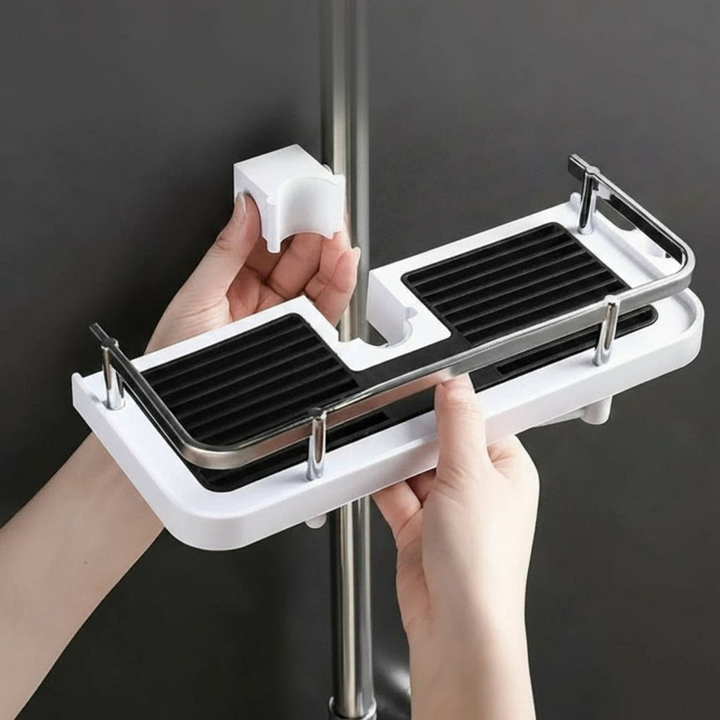 NovaShelf, étagère multifonctionnelle sans perçage pour locataires et petits espaces