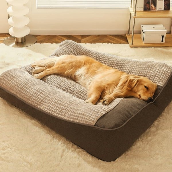 CozyNest Orthopedic Dog Bed For Large Dogs Scratch Resistant And Spinal Support
