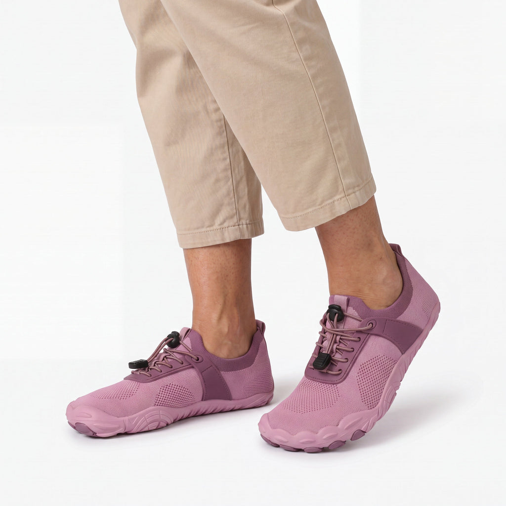Barefoot Shoes – Wide Toe Box, Zero Drop, Flexible Grip Sole, Breathable Knit