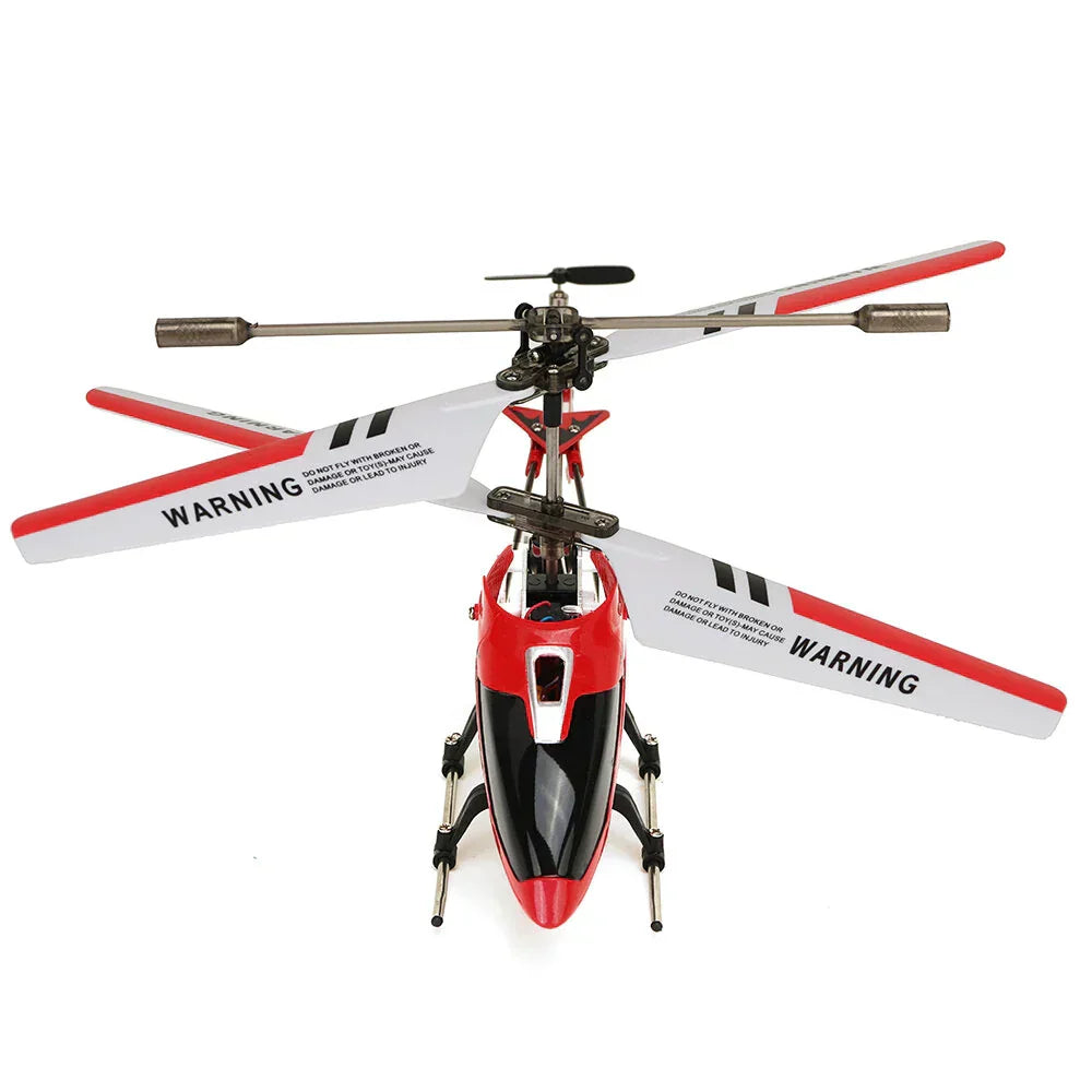 Helikopter RC Mini Hercules Unbreakable 3.5CH dengan Gyro Crimson