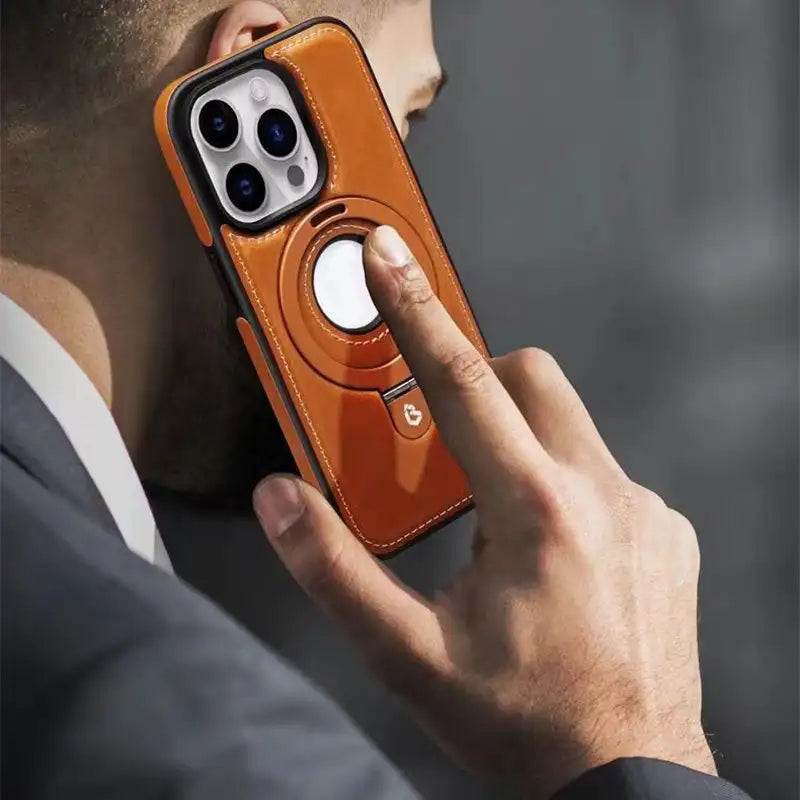 Custodia Magnetica NovaPhone con Supporto ad Anello Invisibile