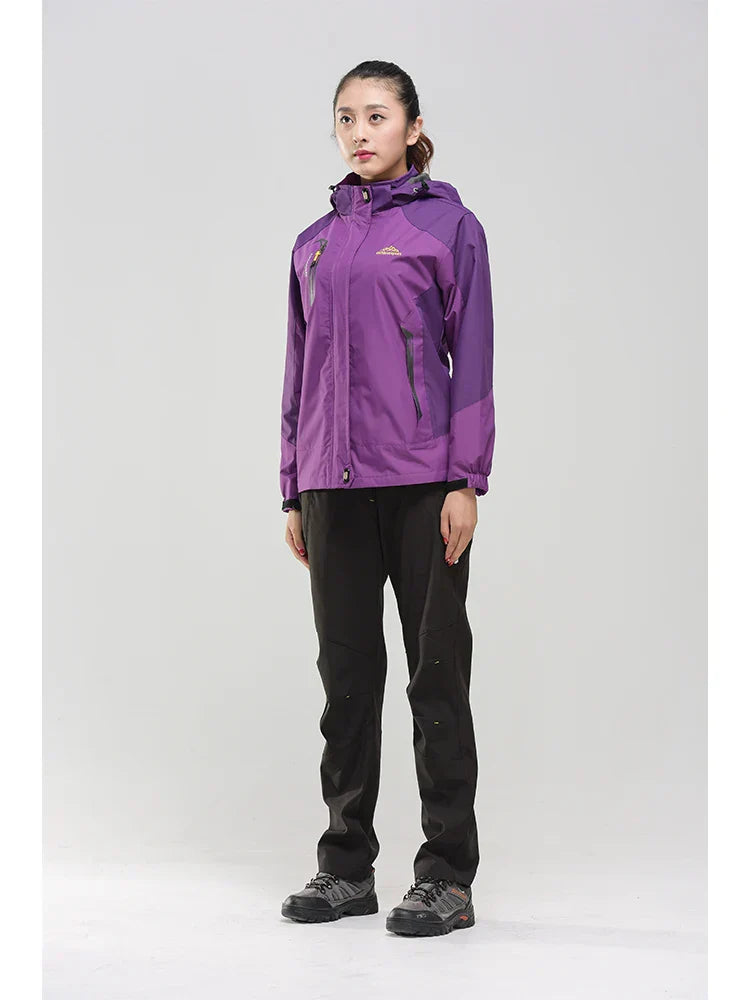 Veste d'automne pour femme – Imperméable et coupe-vent pour la randonnée, l'escalade et les voyages