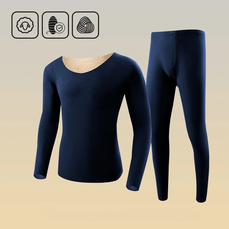 Emma ženski termo komplet – bešavni, debeli, dvoslojni topli zimski odjevni predmet