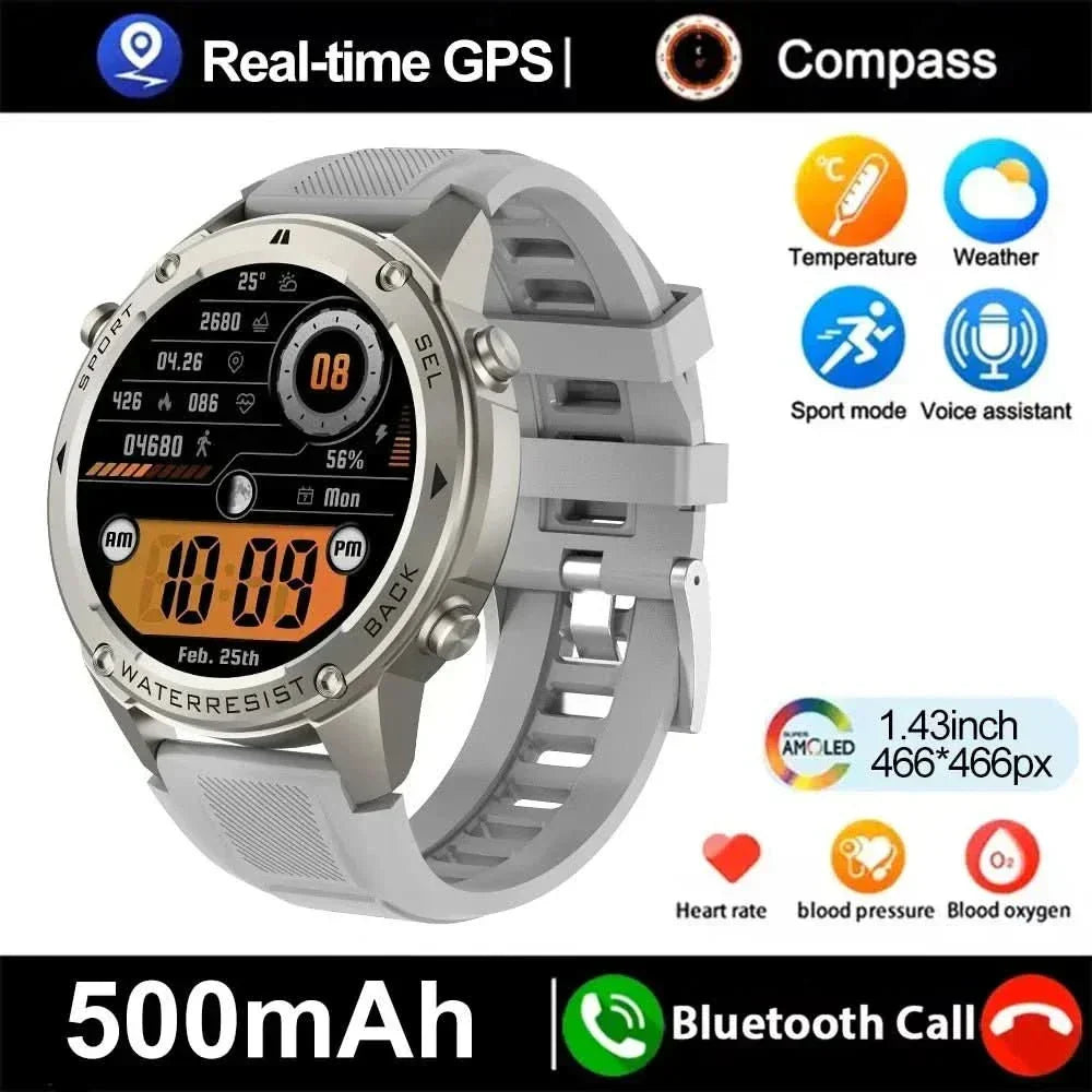 Outdoorové chytré hodinky TrailNova X s GPS, kompasem a monitorováním zdraví