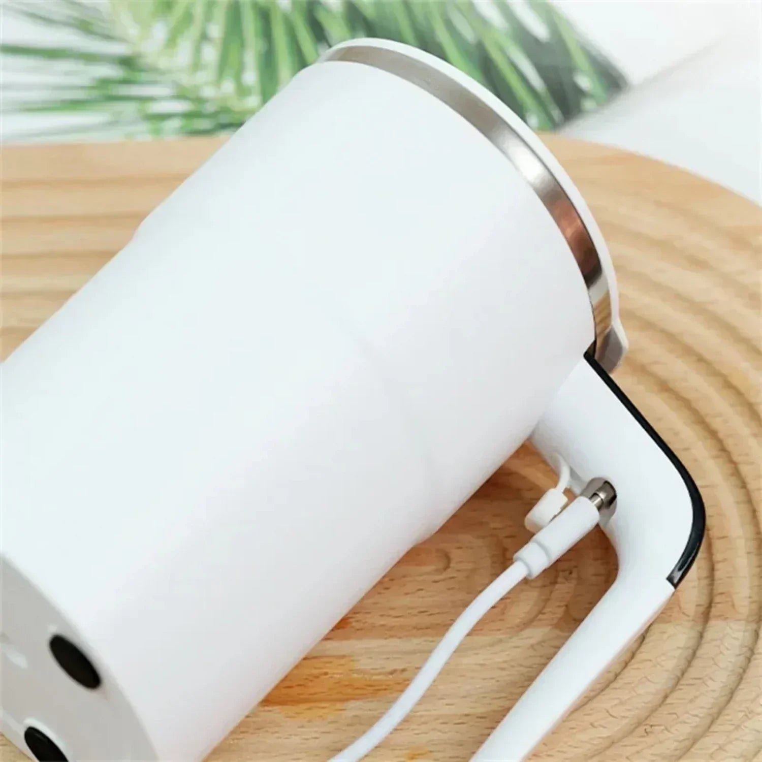 Tazza da caffè ricaricabile USB con miscelazione automatica – Tazza intelligente impermeabile con display LCD per tè