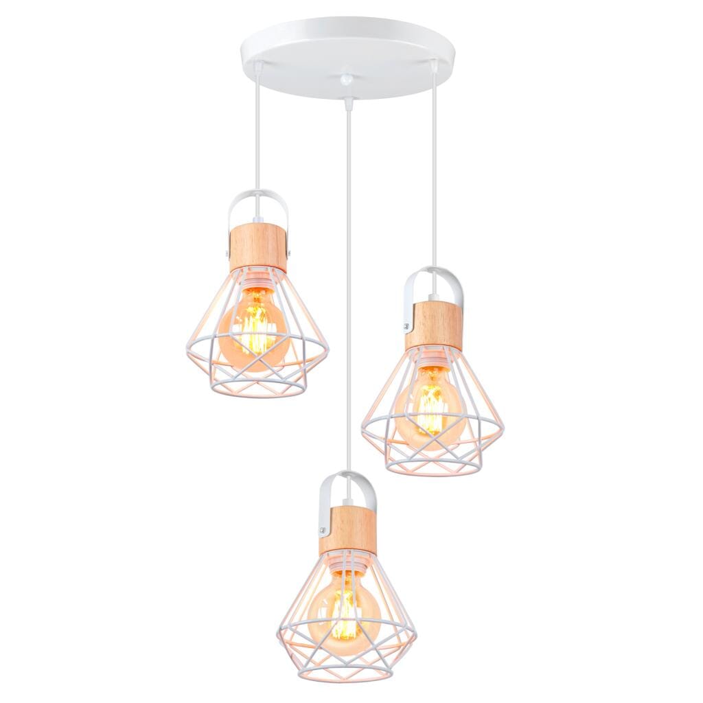 Luminaires en bois vintage nordiques