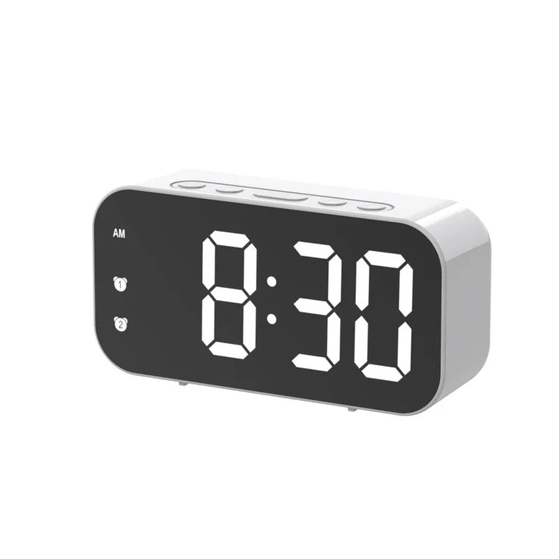 TimeGlow – Sıcaklık Gösterişli ve Çift Alarm Fonksiyonlu LED Saat