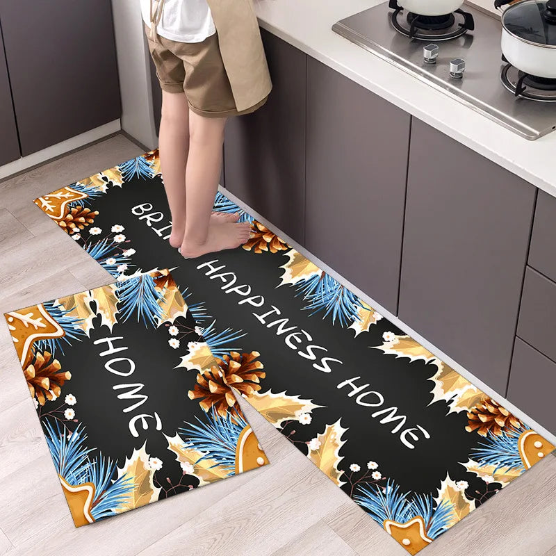 Tikar Dapur Nordic Home Sara – Karpet Moden Anti-Selip & Kalis Air