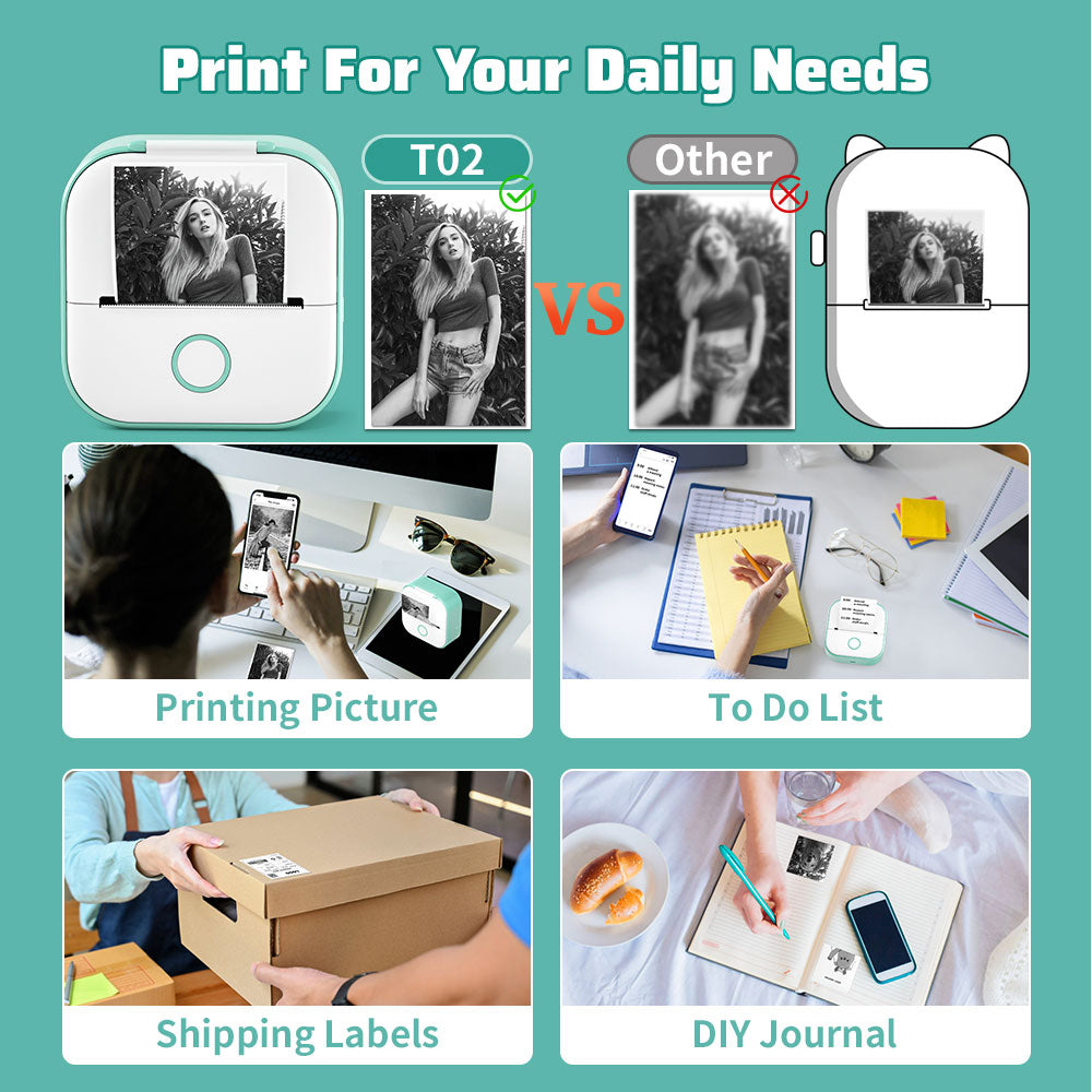 Taşınabilir Mini Yazıcı Nova Print Anında Fotoğraf Yazıcısı