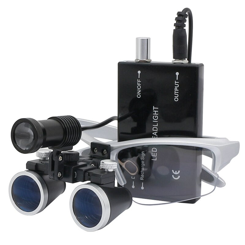 Set di Lenti d'Ingrandimento Dentali Professionali NovaLume per Professionisti del Settore Odontoiatrico