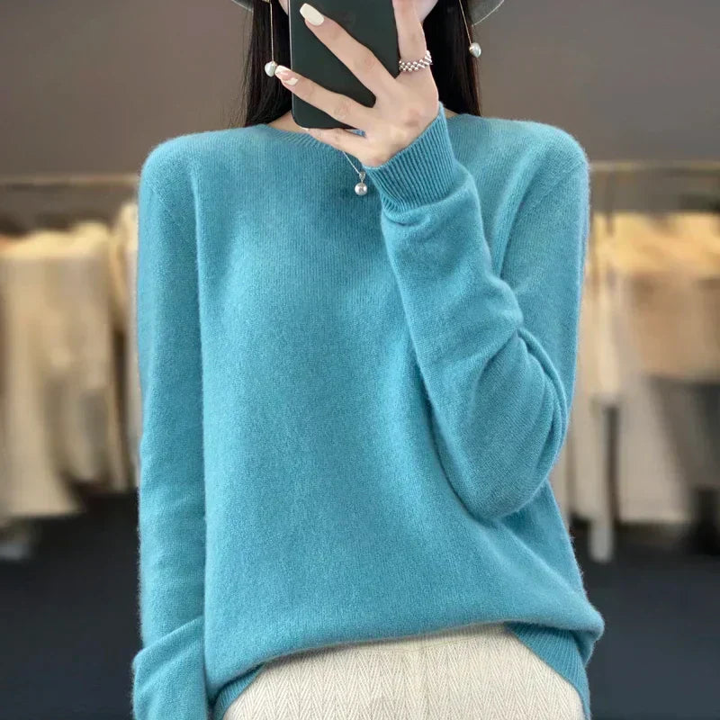Elara Einhundert Prozent Australischer Merinowollpullover