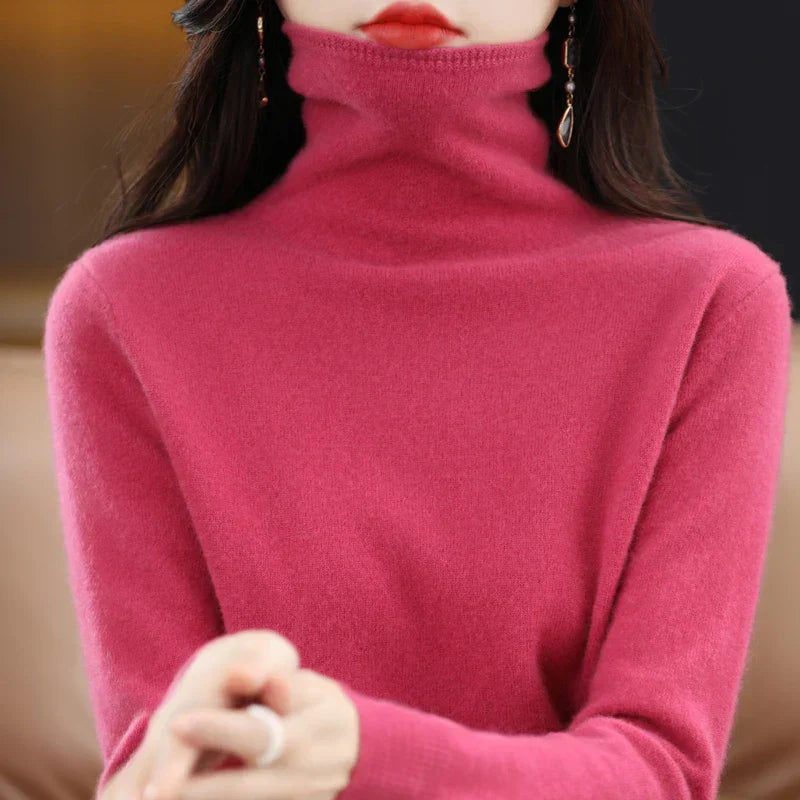 Amelia 100% Merinoull Damtröja