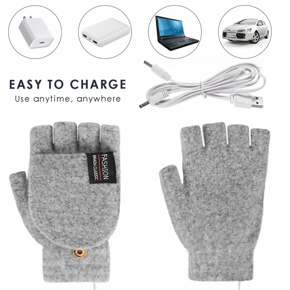 Luvas Aquecidas ArcticHeat Warm Wave Recarregáveis por USB
