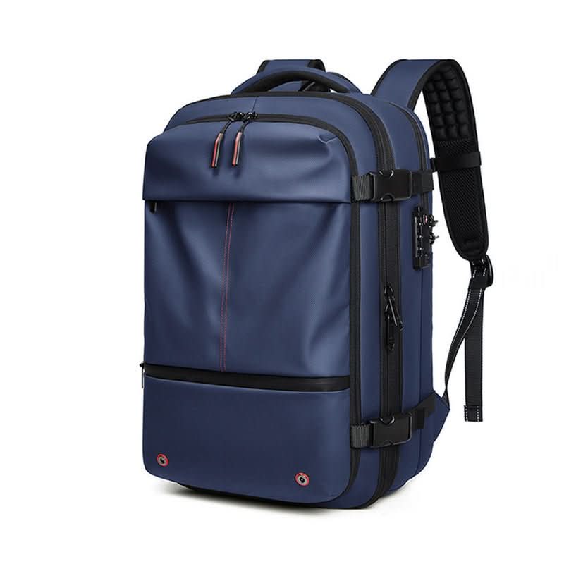 AeroFlex Compressible Laptop Backpack For Travelers Ultra Lightweight Organizer