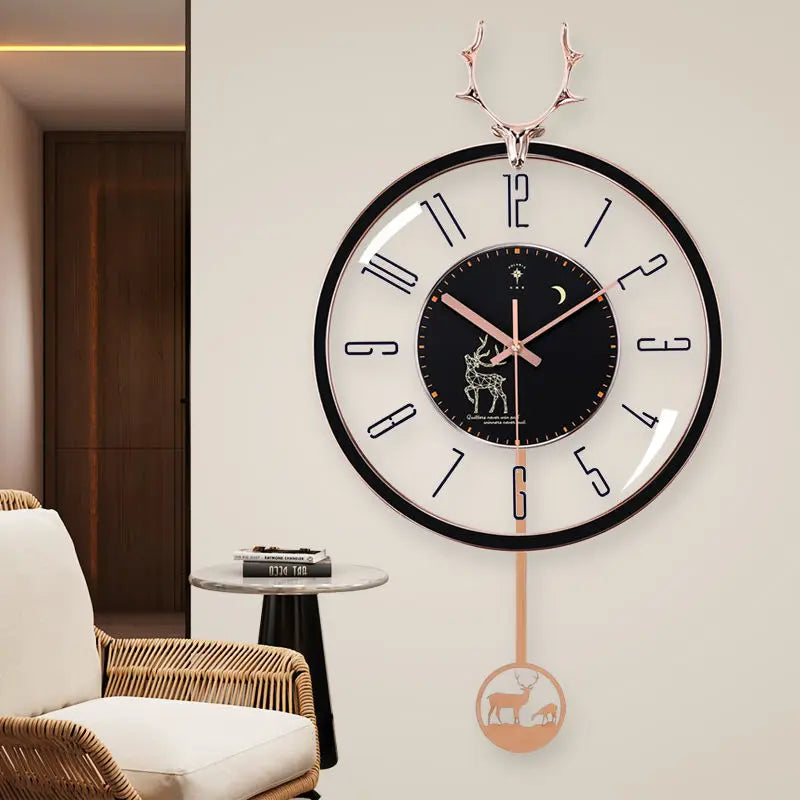 PolarisClock – Luxusní tichý nástěnný hodiny