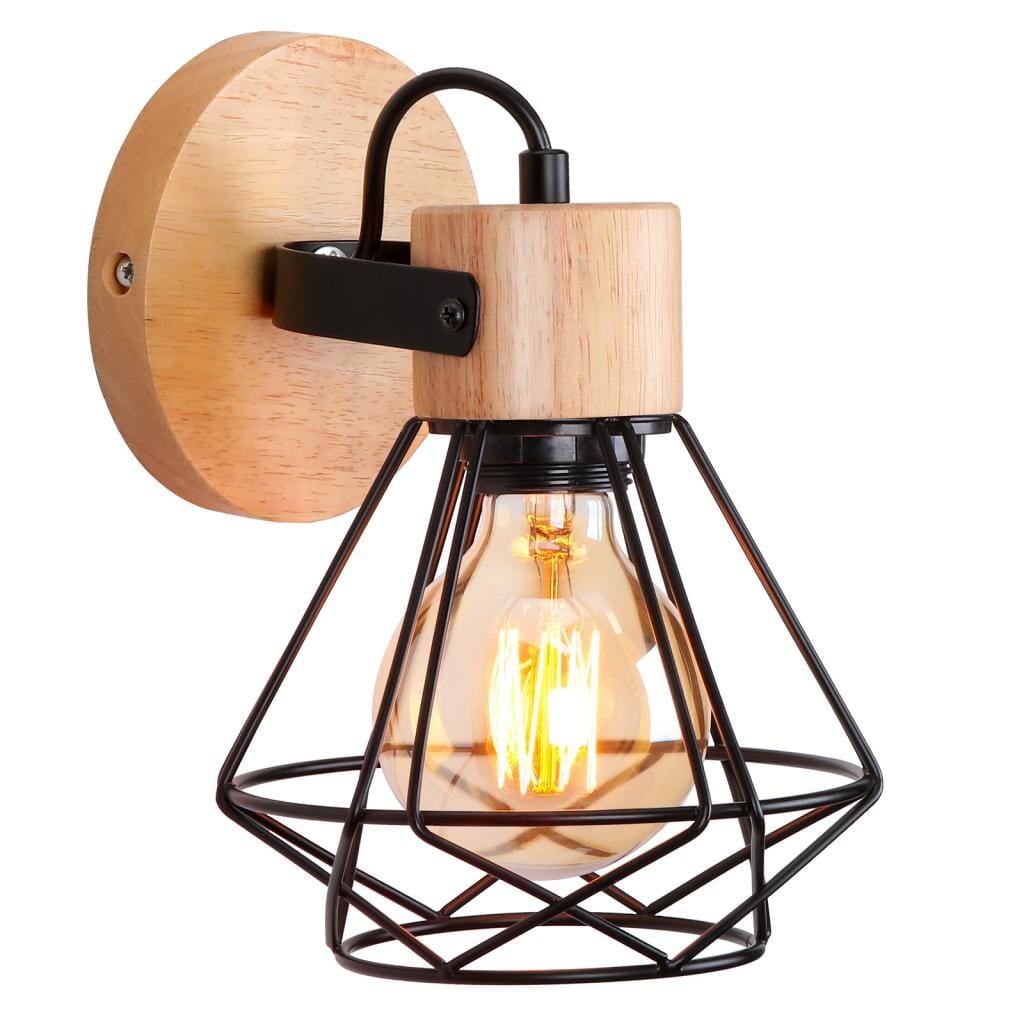 Luminaires en bois vintage nordiques