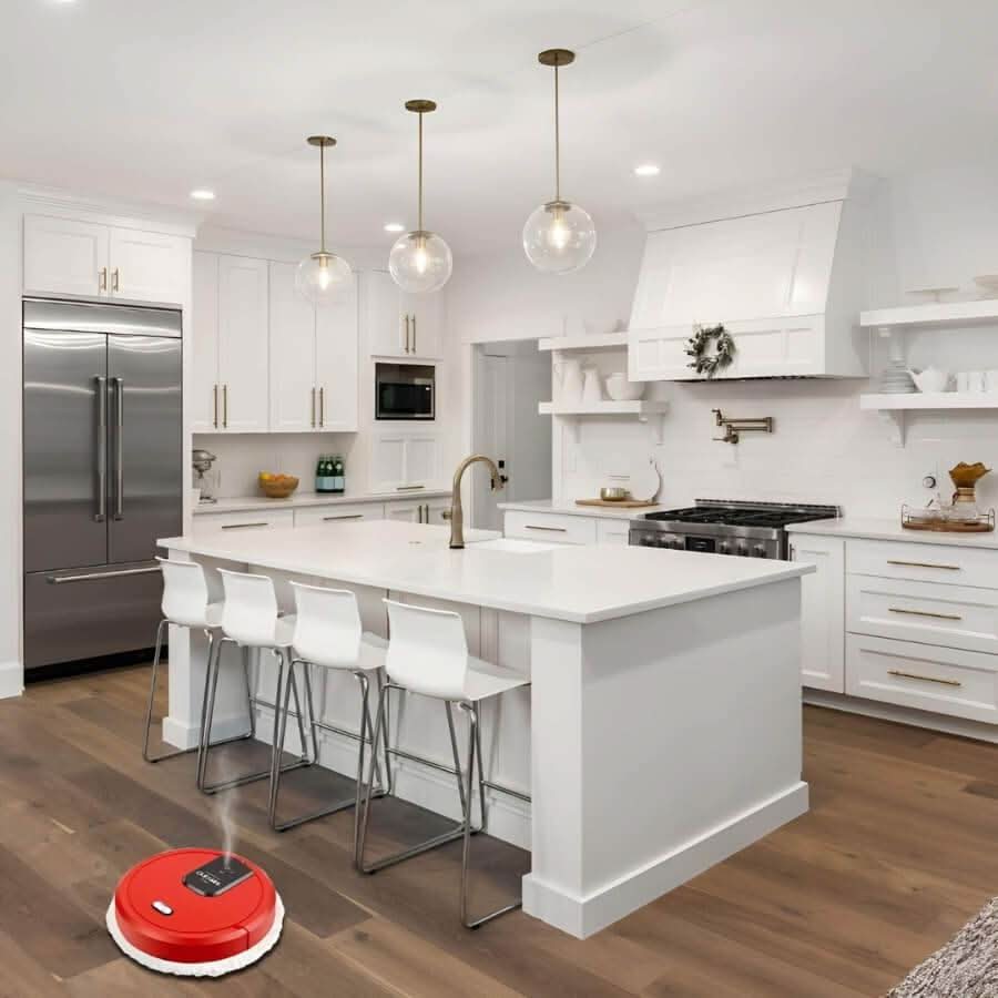 NovaMop Robot Mop For Hard Floors And Carpets With Smart Navigation For Busy Homes