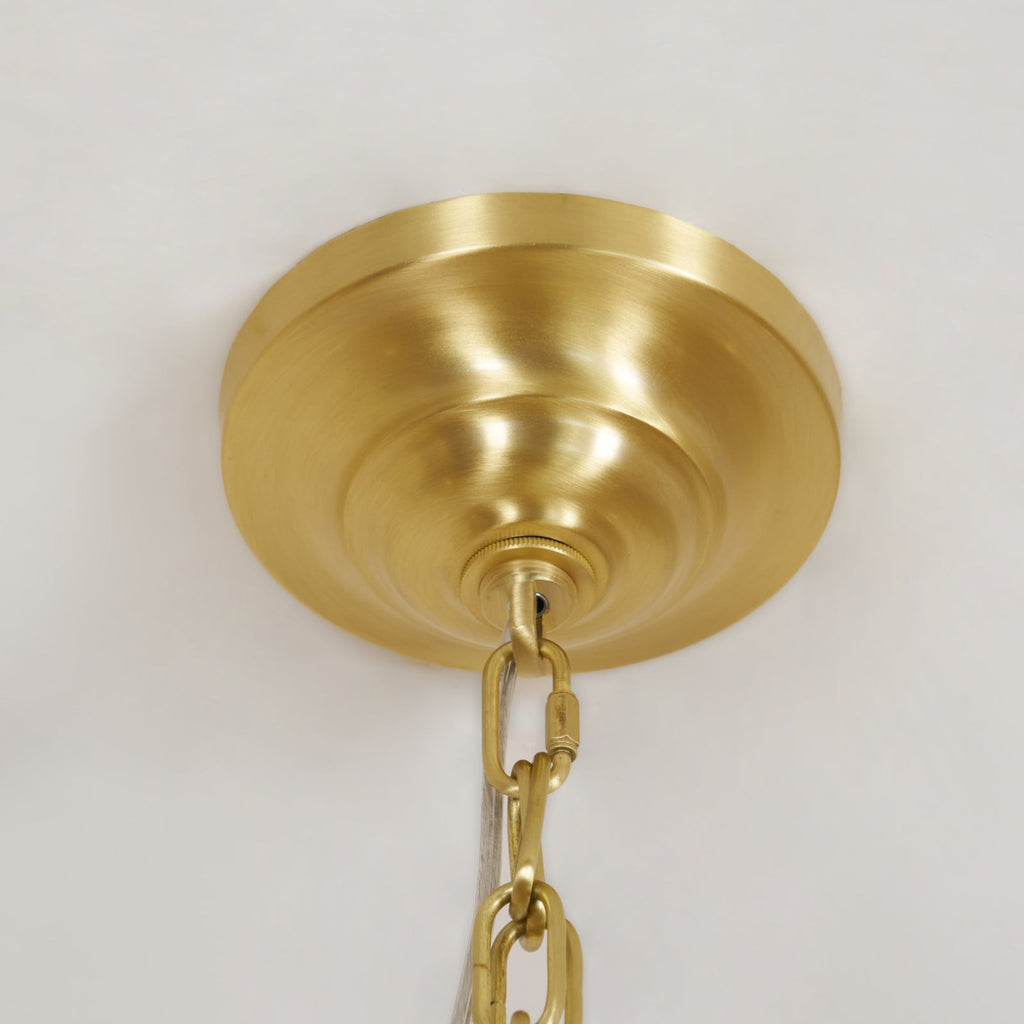 Lustre de style champêtre à bougies – Alfred