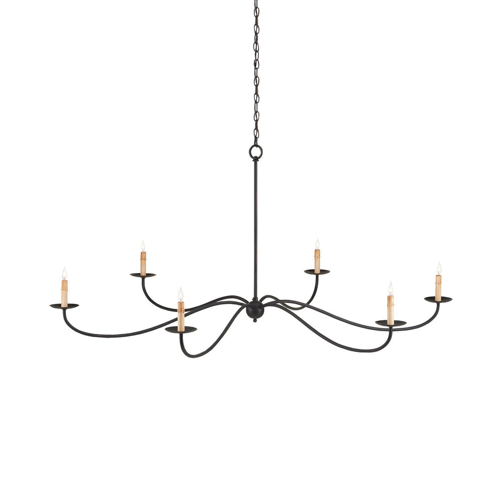 Lustre de style champêtre à bougies – Alfred