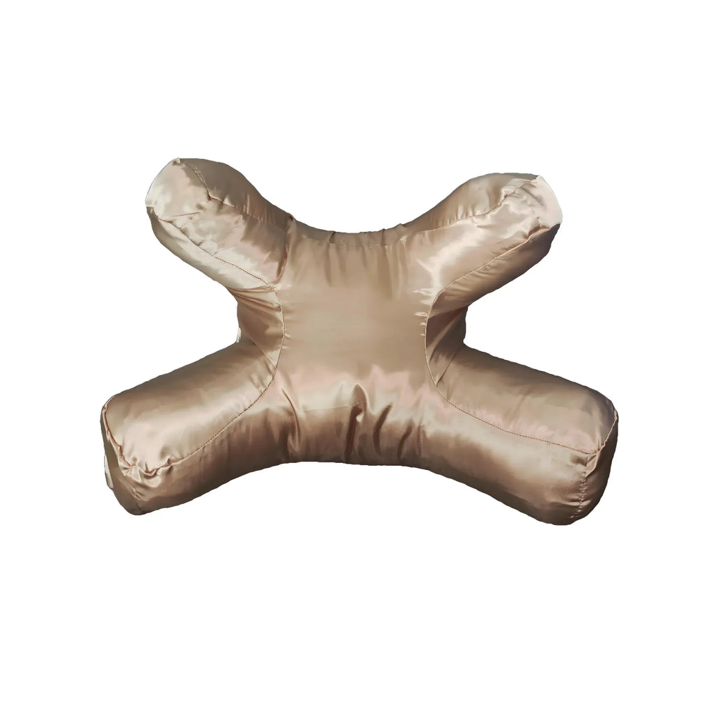 SilkRest - כרית פנים עם כיסוי סאטן יוקרתי