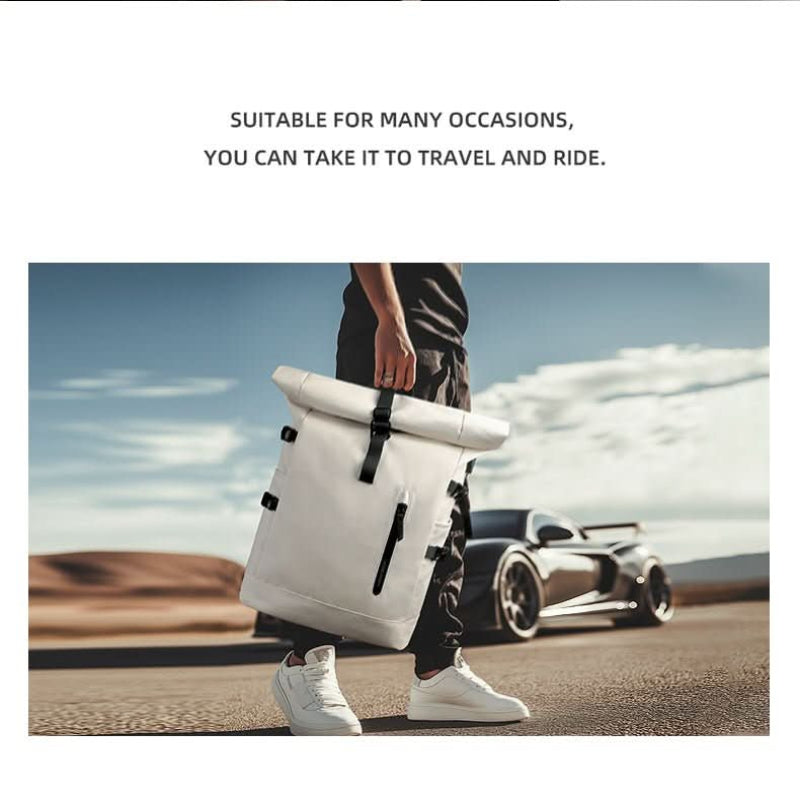 Mochila enrollable y expandible AeroTrail con compartimento para portátil para quienes se desplazan a diario