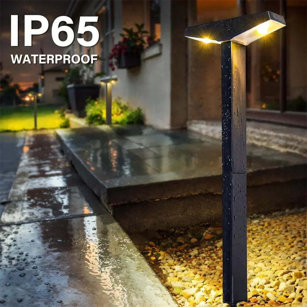 Waterproof Solar LED Landscape Path Lights For Outdoor Garden