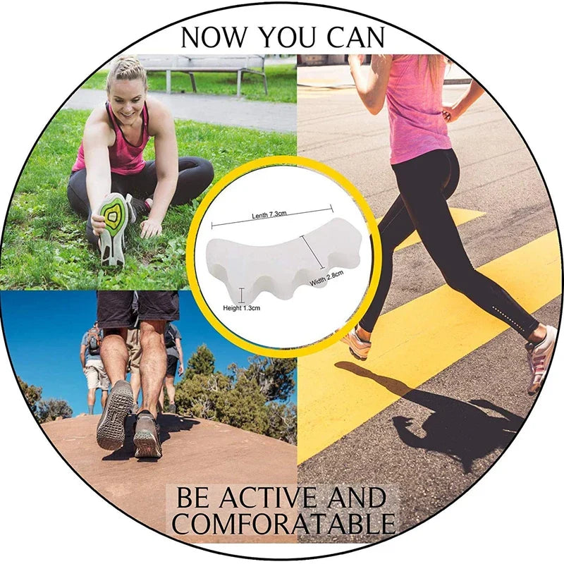 Orthopedic Toe Separator for Foot Relief