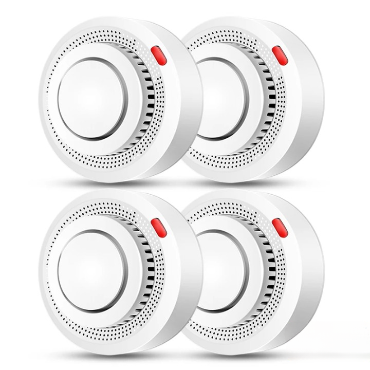 NovaGuard 智能 WiFi 烟雾探测器 火灾报警器 85分贝 SafeSense