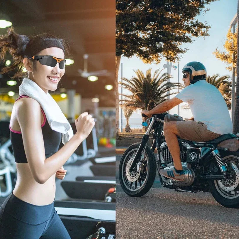 نظارات مستقطبة - كاميرا HD 1080P للمغامرات الخارجية