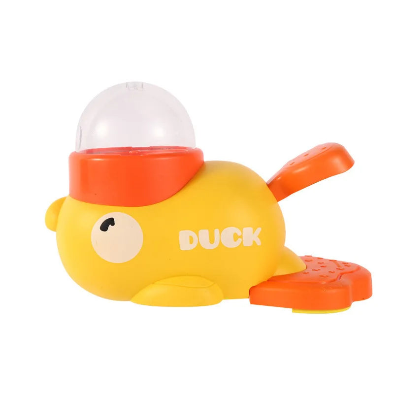 Interactive Duck Puzzle Feeder for Dogs & Cats - 3 Food Outlet Sizes - 12-20mm - Yellow
