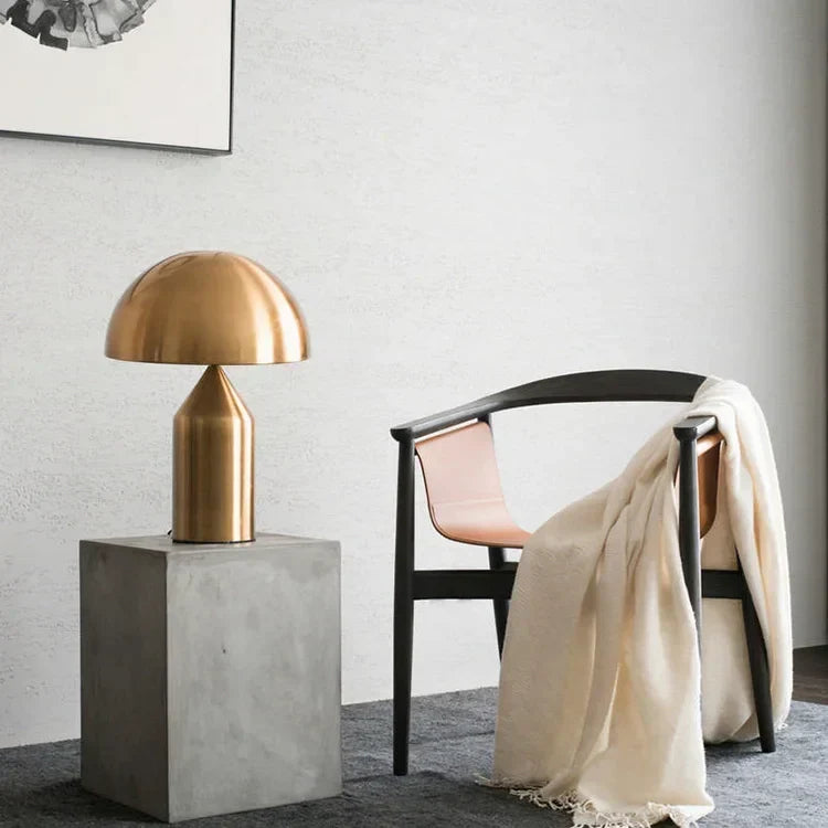 Lampe de table design nordique - Forme sculpturale et lumière douce d’ambiance