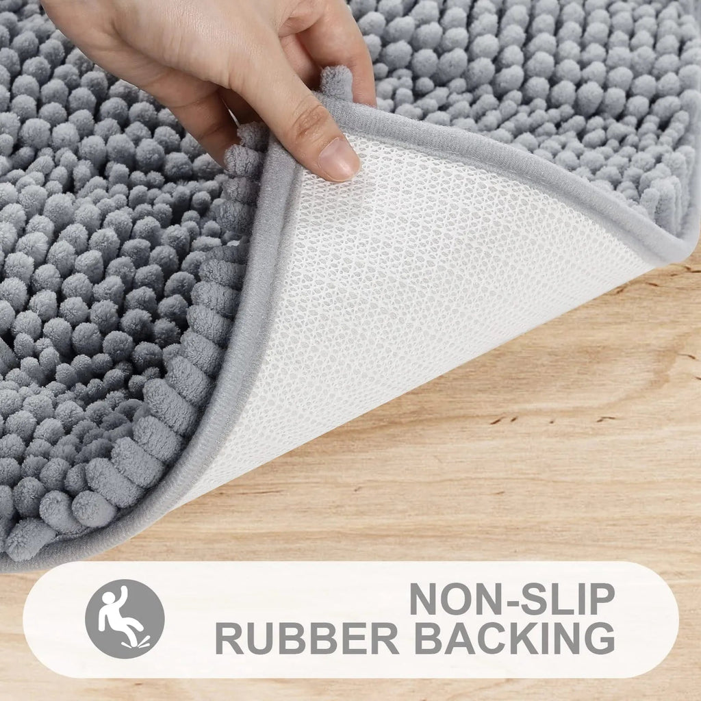 Thick Non-Slip Bath Mat – Soft, Absorbent Bathroom Rug for Safety and Comfort