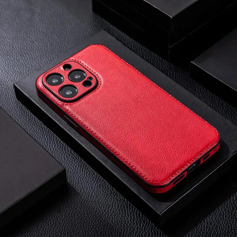 Kensington Leather iPhone Case