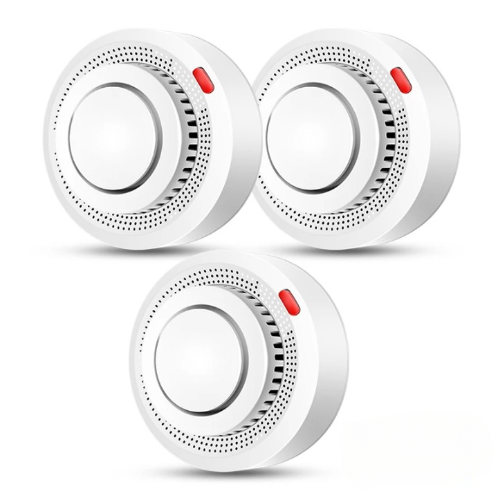 NovaGuard 智能 WiFi 烟雾探测器 火灾报警器 85分贝 SafeSense