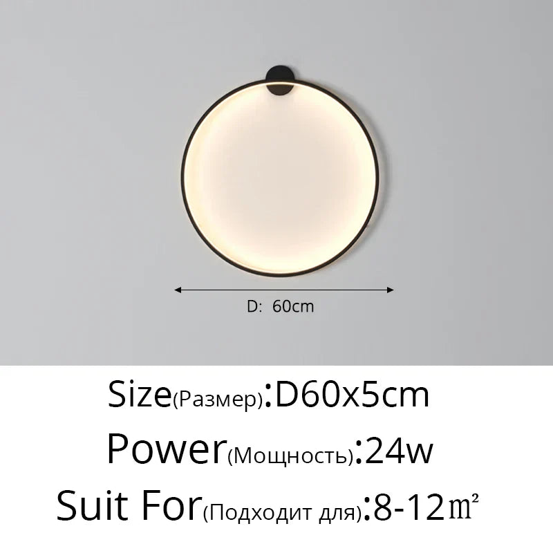 Lumină de perete cu LED NovaBeam, Lampă modernă de perete pentru dormitor, sufragerie, hol