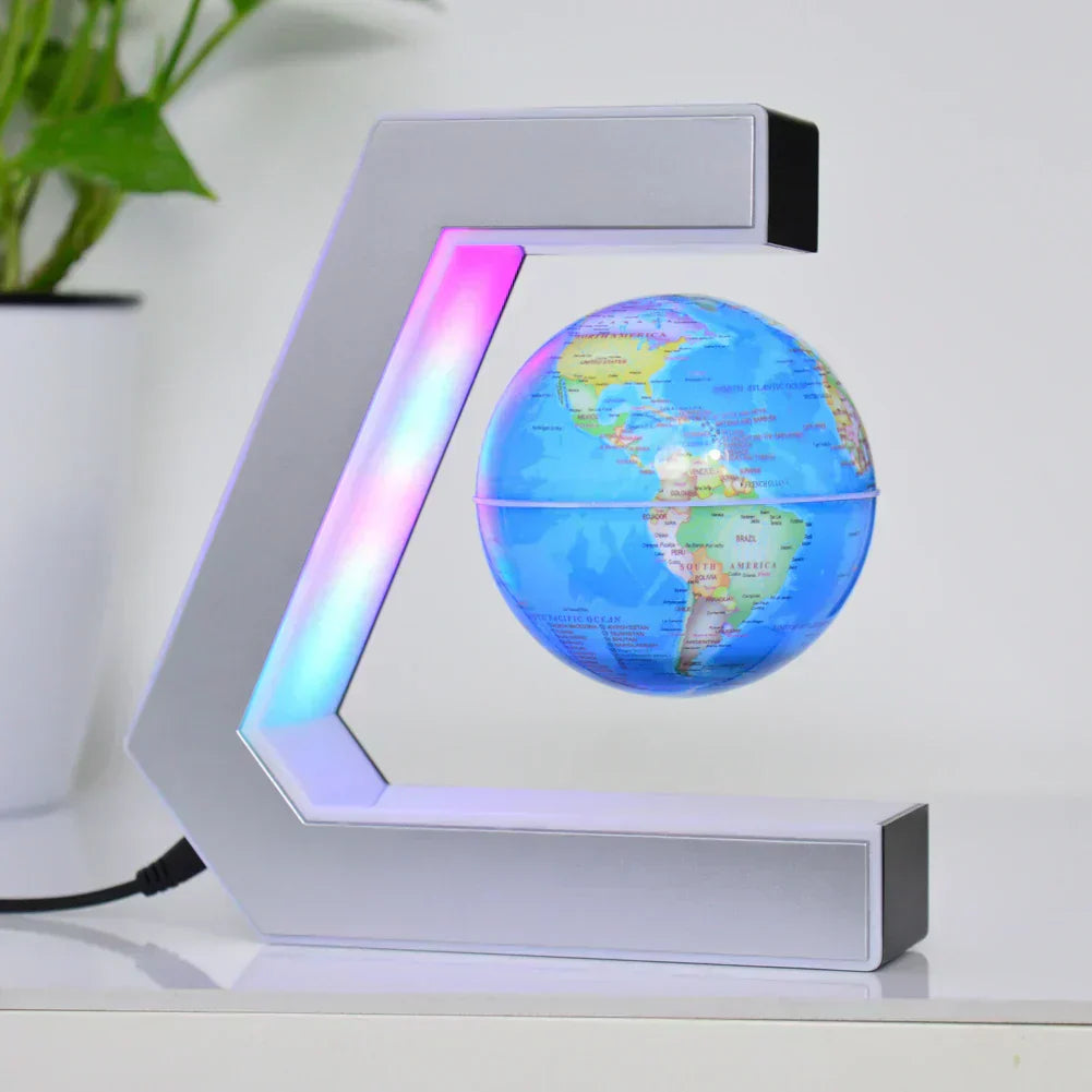 Lampada Globo Galleggiante Magnetica a LED – Luce Notturna 360°