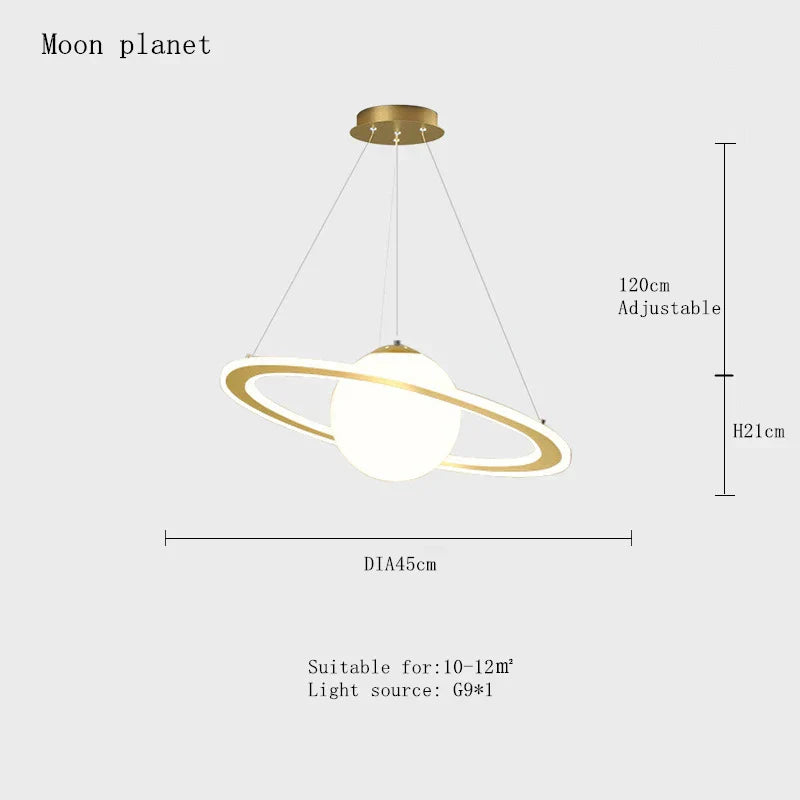 Lampada a sospensione Pianeta