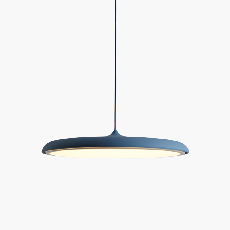 LumiNord | Energy-Efficient 30 cm Minimalist LED Pendant Light in Scandinavian Style for Kitchen and Modern Interiors | Orntli