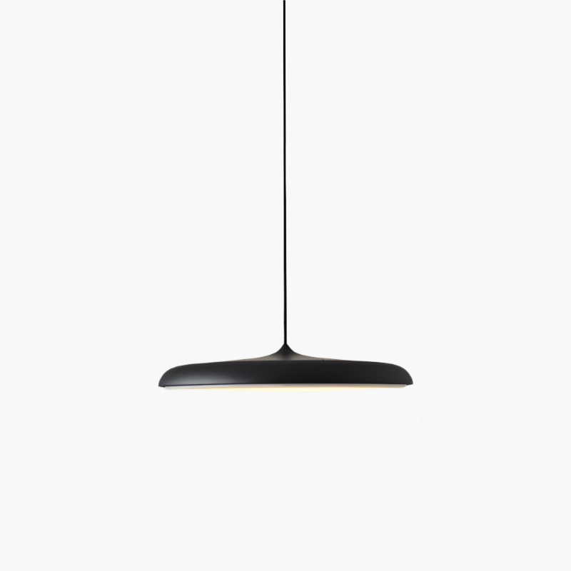 LumiNord | Energy-Efficient 30 cm Minimalist LED Pendant Light in Scandinavian Style for Kitchen and Modern Interiors | Orntli