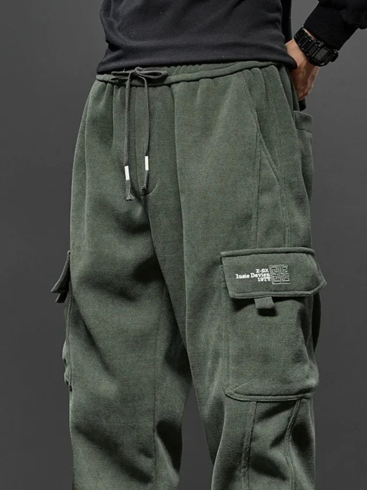 Herren Freizeit Cargo-Jogginghosen