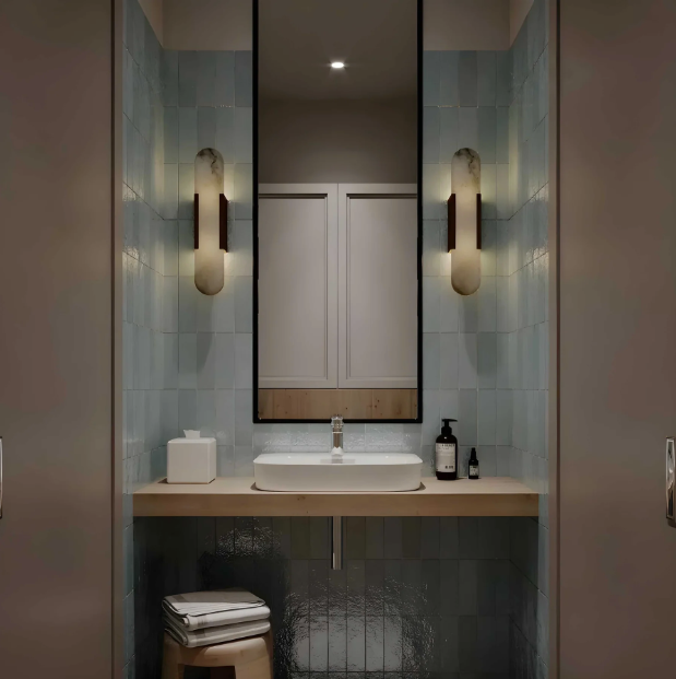 Nordische Alabaster-Wandleuchte – Moderne Alabaster-Designerlampе