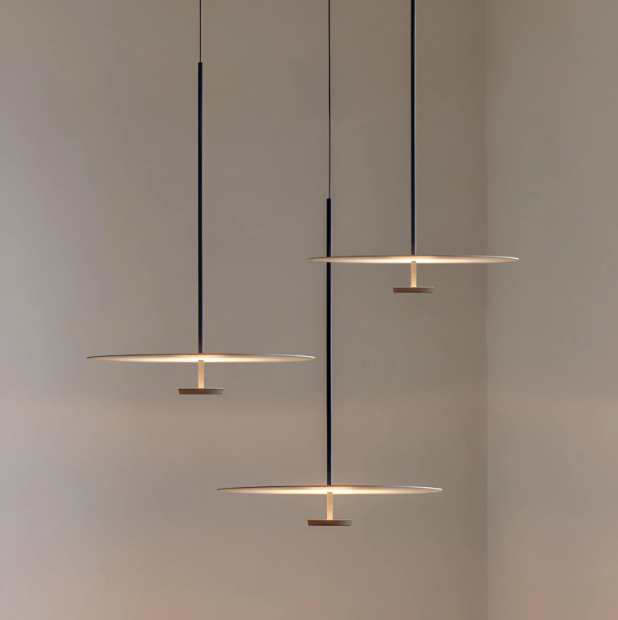 Nordic Minimalist LED Pendant Light – Round Designer Lamp
