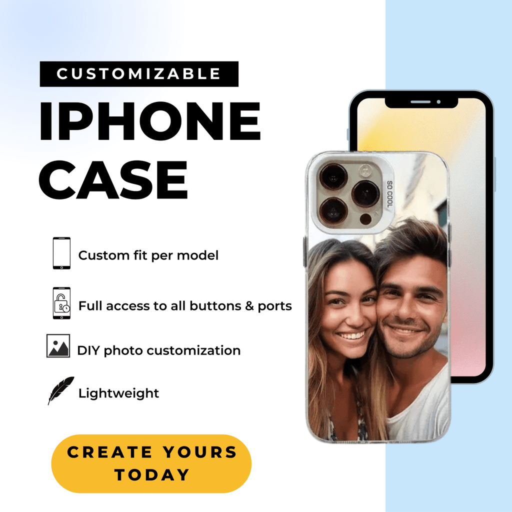 NovaGuard stoßfeste iPhone-Hülle mit Fotopersonalisierung für Kreative